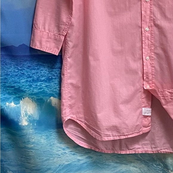 Frank & Eileen MARY Classic Shirtdress Size: S Pink - Picture 8 of 16